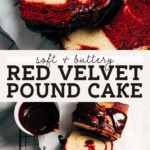 red velvet pound cake pinterest graphic