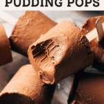 chocolate pudding pops pinterest