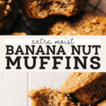 banana nut muffins pinterest