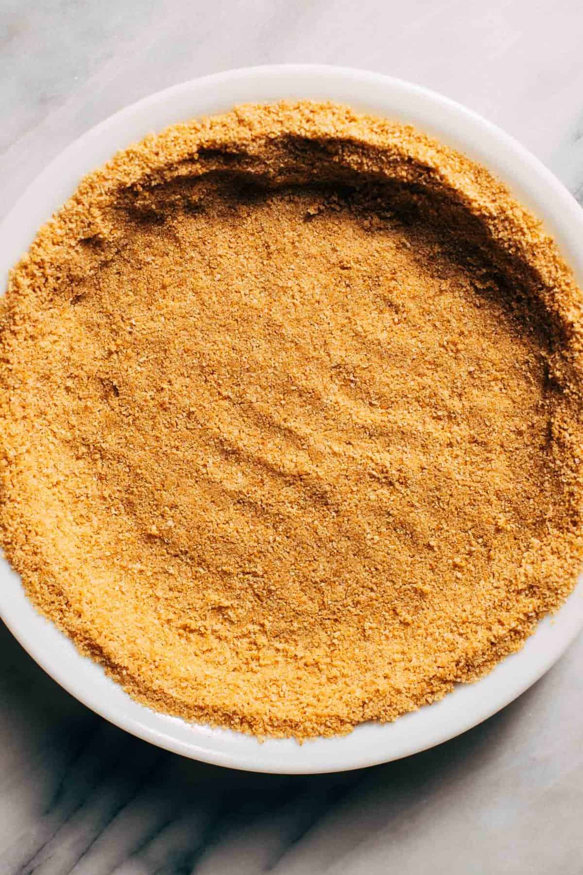 a graham cracker crust