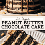 peanut butter chocolate cake pinterest