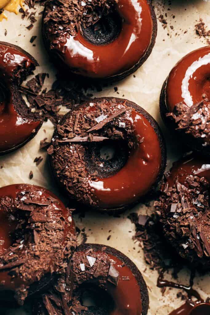 Easy Baked Glazed Chocolate Donuts, 60% OFF