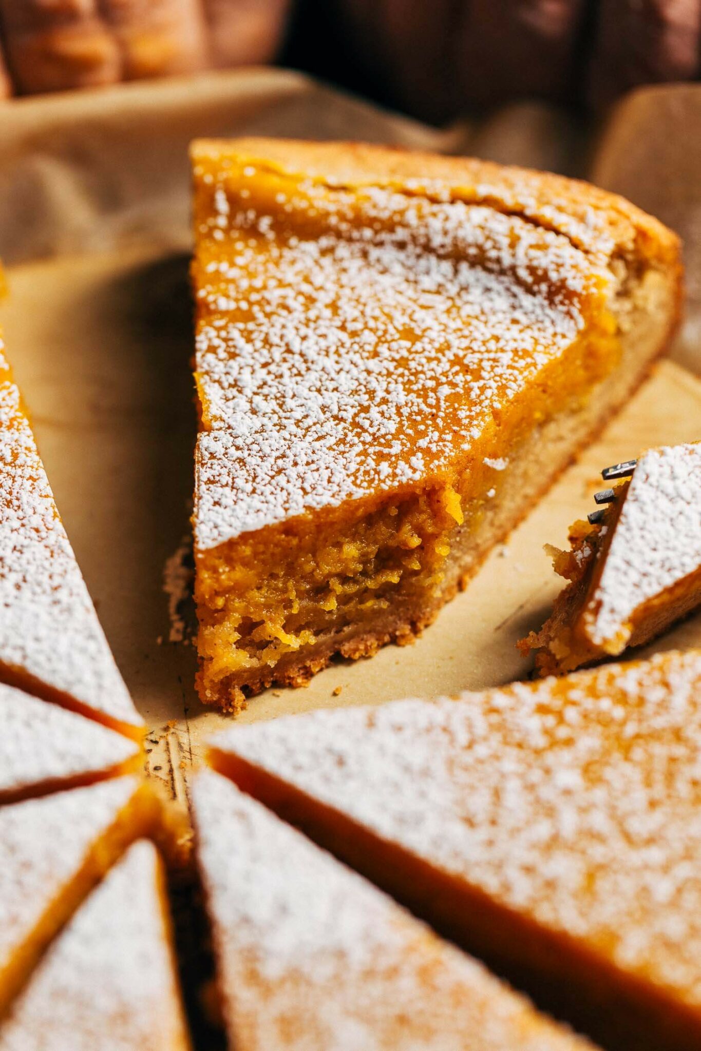 Pumpkin Pie Gooey Butter Cake - Butternut Bakery