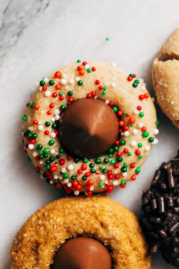 Whoa Dough! Sugar Cookie, Sprinkle Sugar Cookie, PB, Chocolate