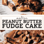 peanut butter lava cake pinterest
