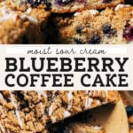 blueberry coffee cake pinterest