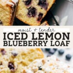 lemon blueberry loaf pinterest