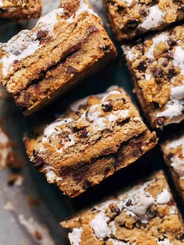 Six Layer Peanut Butter S’mores Bars