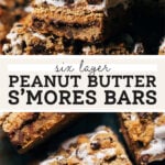 peanut butter s'mores bars pinterest
