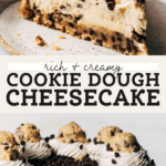 cookie dough cheesecake pinterest