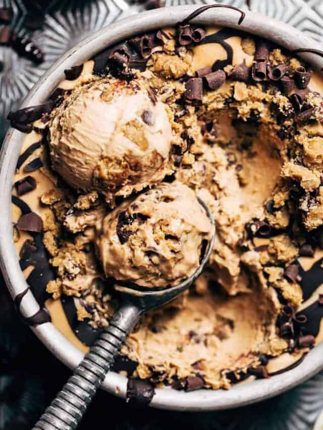 Coffee Cookie Dough Ice Cream