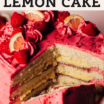 lemon raspberry cake pinterest