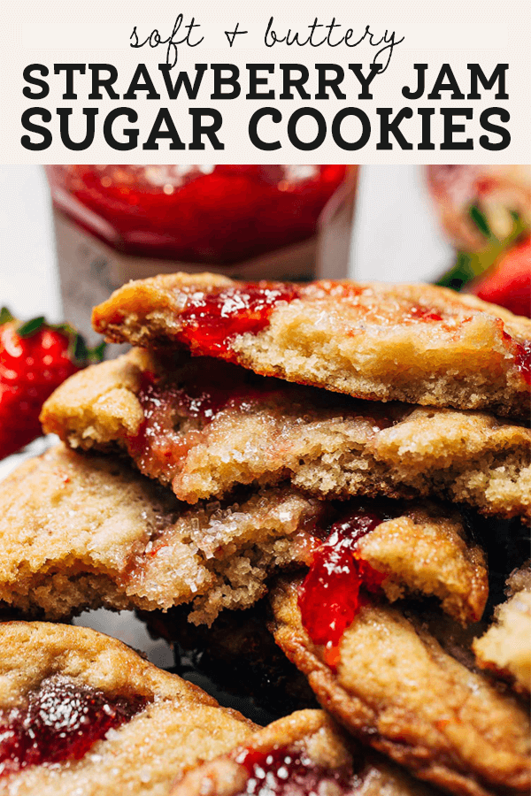 Strawberry Jam Sugar Cookies - Butternut Bakery