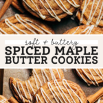 Spiced Maple Butter Cookies pinterest