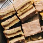 slices of brown sugar cinnamon shortbread