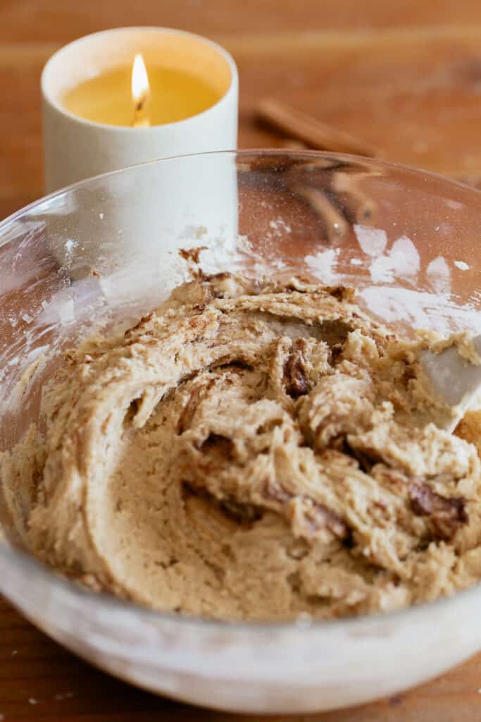 spiced maple butter swirled in maple cookie dough