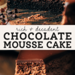 chocolate mousse cake pinterest