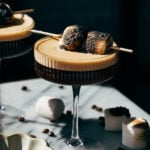 espresso martini with marshmallows