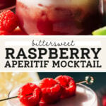 raspberry mocktail pinterest
