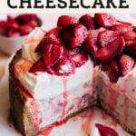 strawberry cheesecake pinterest