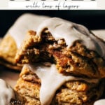 layered chai spiced scones pinterest