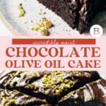 chocolate olive oil cake pinterest