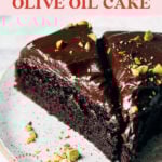 chocolate olive oil cake pinterest