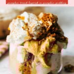 pumpkin bread pudding pinterest