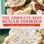 cream cheese sugar cookies pinterest