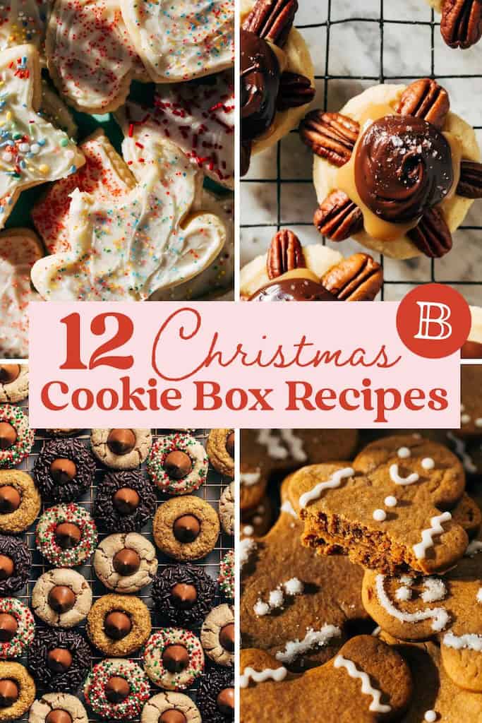 christmas cookie boxes pinterest