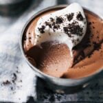 chocolate mousse bite shot