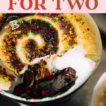 toasted marshmallow lava cakes pinterest