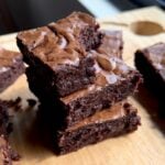 easy brownie bite shot