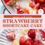 strawberry shortcake cake pinterest