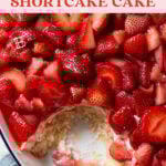 strawberry shortcake cake pinterest