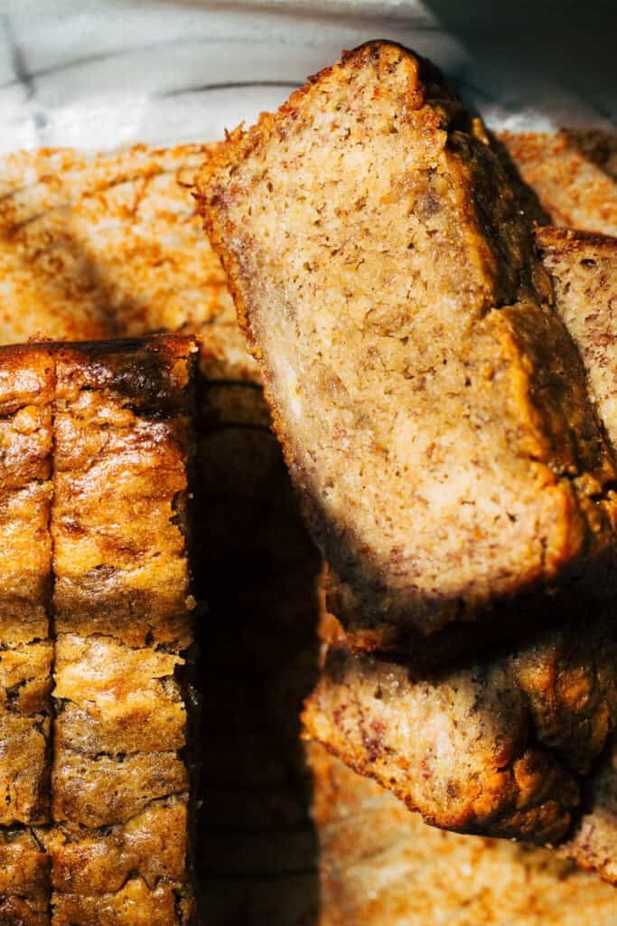 banana bread slice