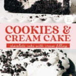 cookies and cream cake pinterest