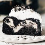inside a cookies and cream cake