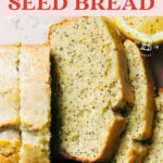 lemon poppy seed bread pinterest
