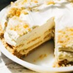 inside no bake lemon cookie pie