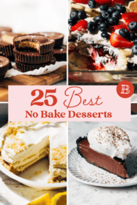 25 best no bake desserts