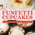 sweet cream funfetti cupcakes pinterest