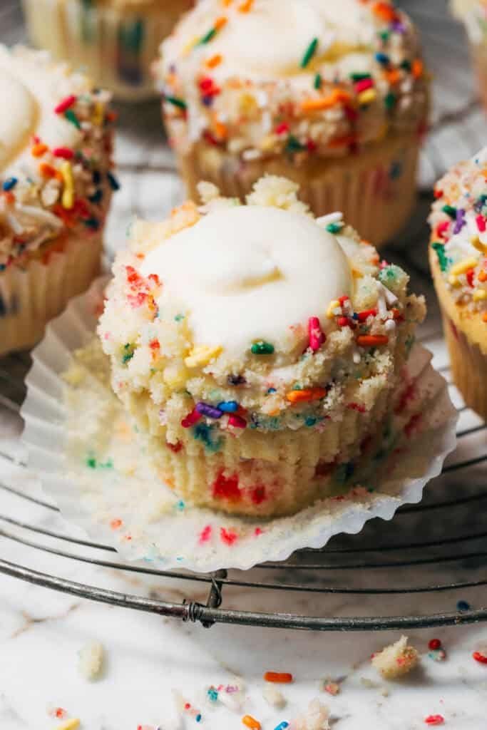 funfetti cupcake