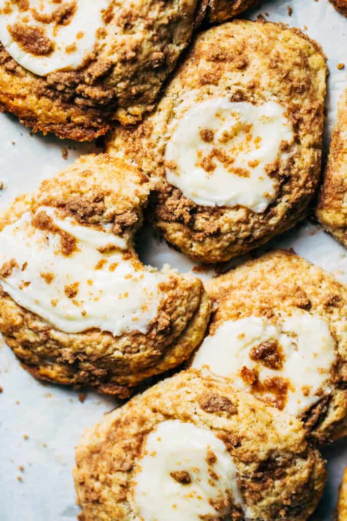 crumb cake muffin top bite shot