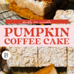 pumpkin coffee cake